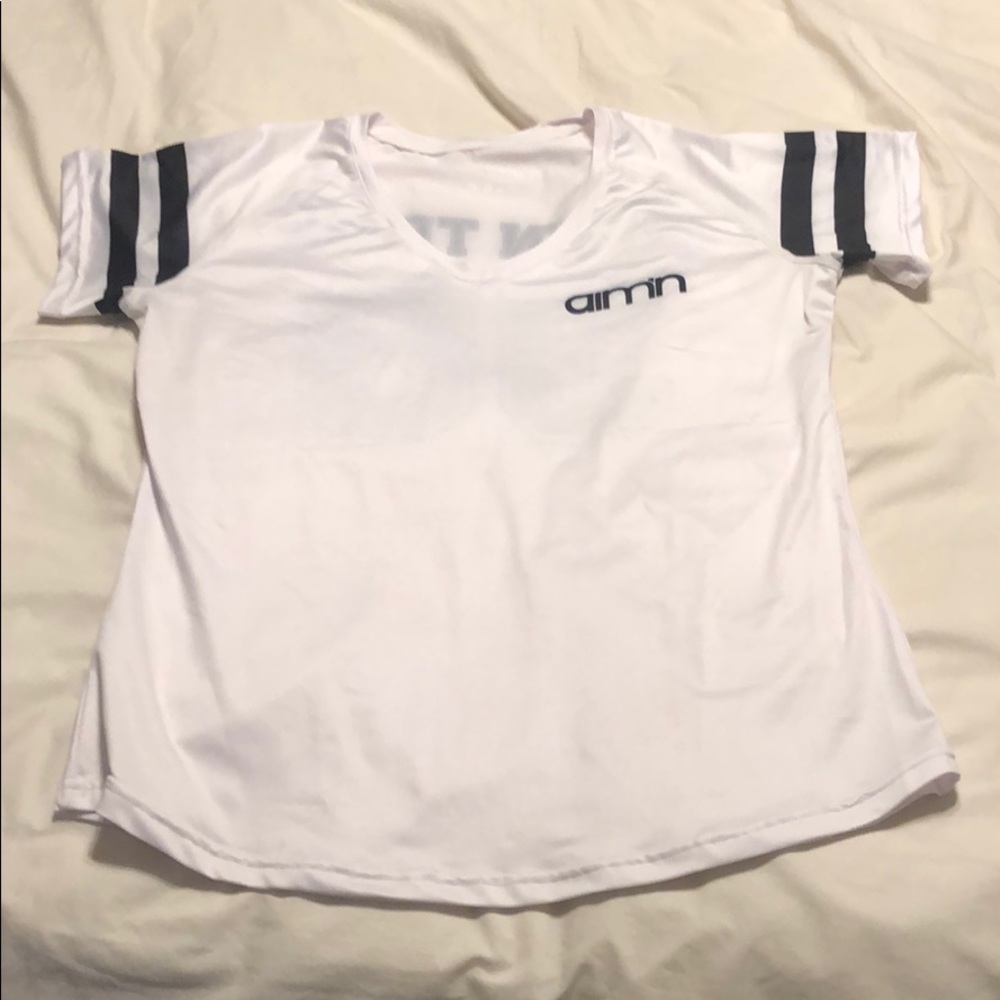 Cute work out shirt (matching pants also listed)